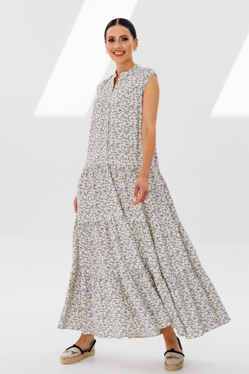 Платье Lars Style 941 цветочный принт