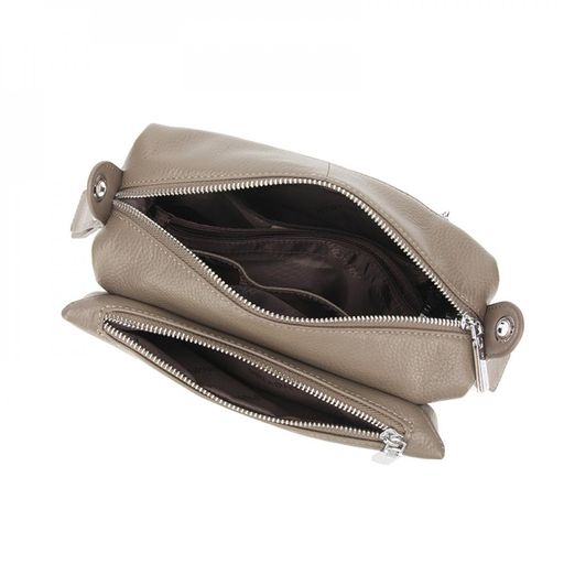 Женская сумка, кожа, MIRONPAN 6015 Серый  фото 4