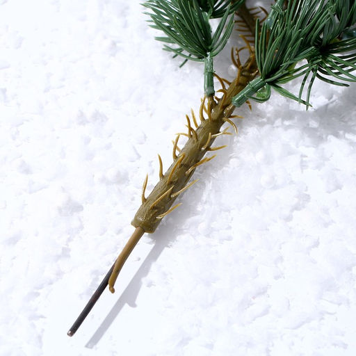 Ветка декоративная новогодняя, 43 см