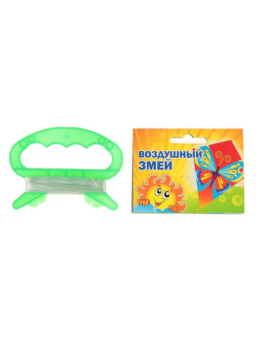 Воздушный змей Истребитель, с леской - Funny toys фото 4