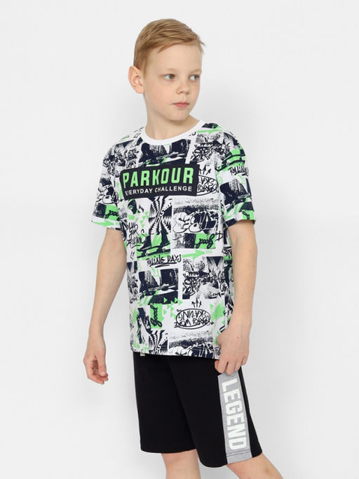 CRB wear/CSJG 63653-45 Футболка для девочки,лаванда/Ex.Cherubino  фото 7