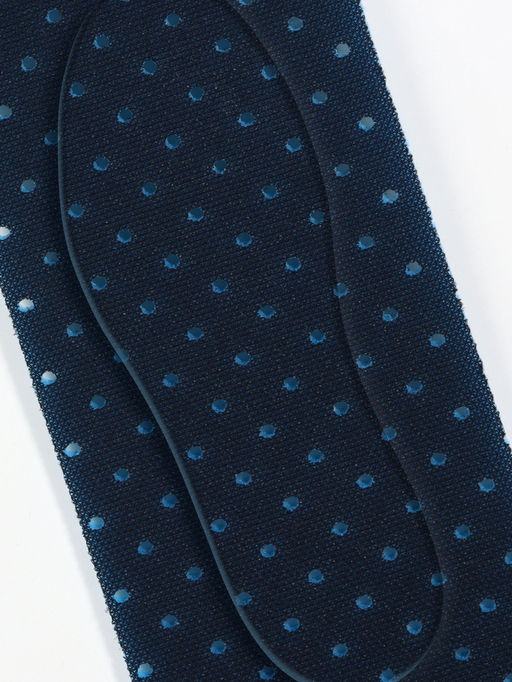 Цена за 2 шт. Стельки для обуви, дышащие, для вырезания, в рулоне, 150×9 см, чёрный/голубой - Onlitop фото 2