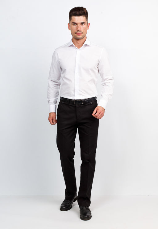 Сорочка мужская длинный рукав GREG 100/199/WHITE/ZV_GB  фото 5