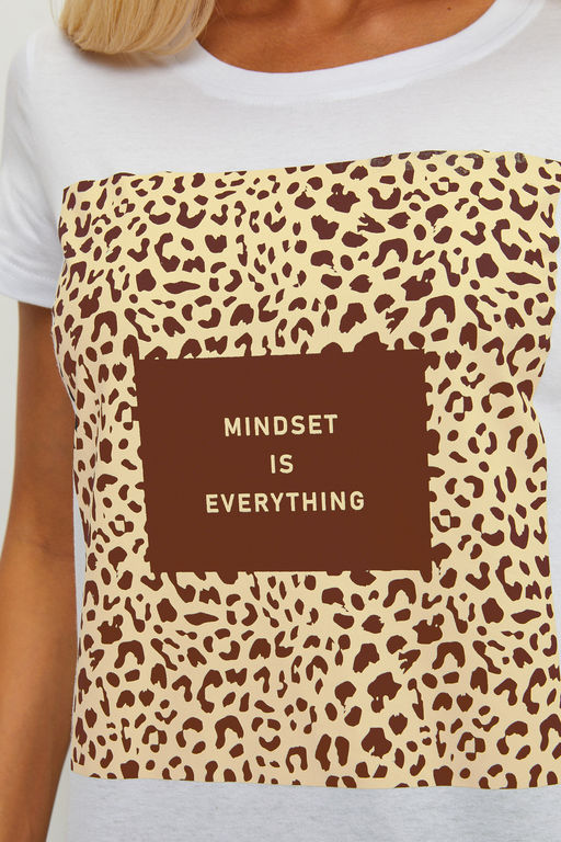 Футболка с леопардовым принтом ЛЕОWSP