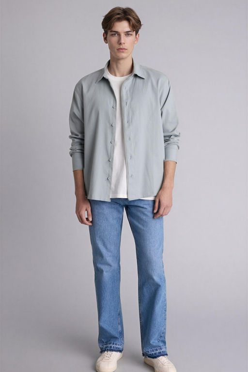 Boxy Fit Uzun kollu G_mlek - Defacto фото 2