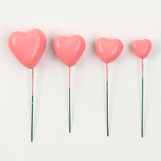 Набор для украшения Сердечки, цвет розовый - Страна карнавалия фото 3