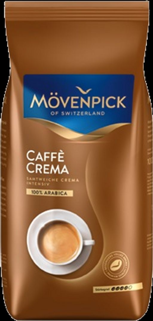 Movenpick. Caffe Crema (зерновой) 1 кг. мягкая упаковка