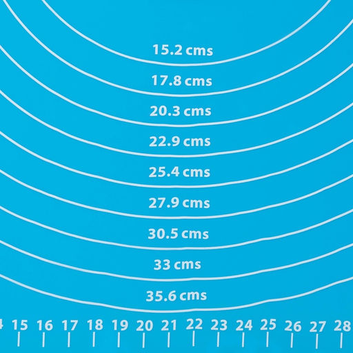 Коврик для выпечки и раскатки теста с разметкой Доляна «Эрме», силикон, 50×40 см, МИКС
