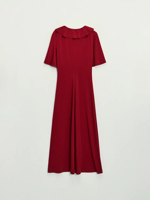 Платье миди с рюшами / Zarina