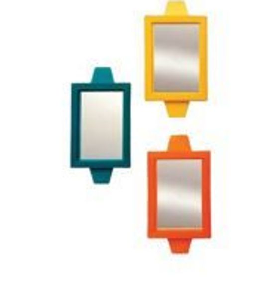 Зеркало д/птиц Квадратное Рэдпластик 5000