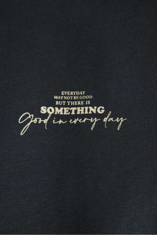 Футболка Comfort Fit с круглым вырезом и короткими рукавами с принтом на спине - Defacto фото 5