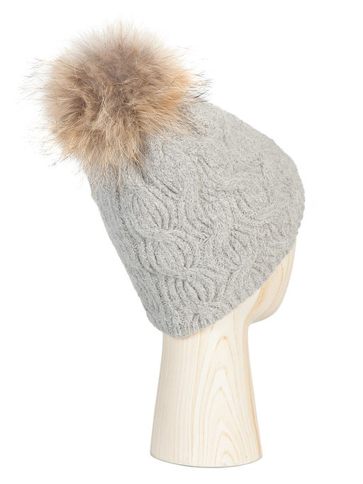 Шапка жен. бэби альп+акр LB-N88009 grey - Labbra фото 2