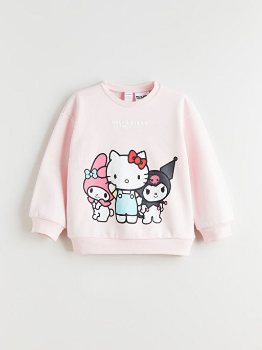 Hello Kitty Bask?l? K?z ?ocuk Sweatshirt