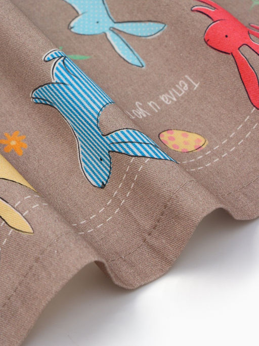 Дорожка пасхальная на стол Этель Зайцы 30?70 см, 100% хлопок, саржа 190 г/м?