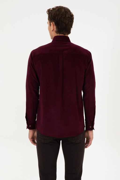 Erkek Bordo Uzun Kollu G_mlek - U.s. polo assn фото 5