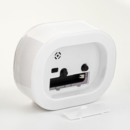 Будильник «Вставай», 12×10 см, от батарейки АА, белый