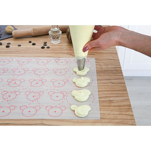 Силиконовый коврик армированный «Макарон.Ушки», 42×29.5 см