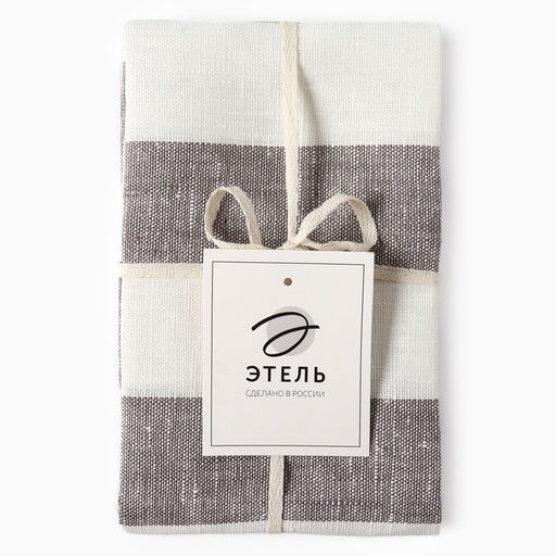 Полотенце Этель Graphite 40х70см, лен 100%, 260 гр/м2  фото 8