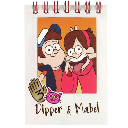 Блокнот А7 32 л на гребне Dipper and Mabel, Гравити Фолз - Disney фото 5