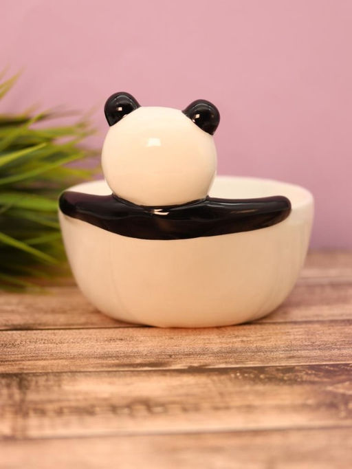 Тарелка глубокая керамическая Panda bowl, 13 х 15 х 15 см