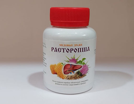 Медовые драже РАСТОРОПША, 90 гр