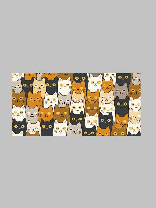 Цена за 10 шт. Конверт для денег «Котики», 16,5 × 8 см