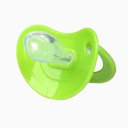 Пустышка ортодонтическая, с колпачком и держателем, от 0 мес.