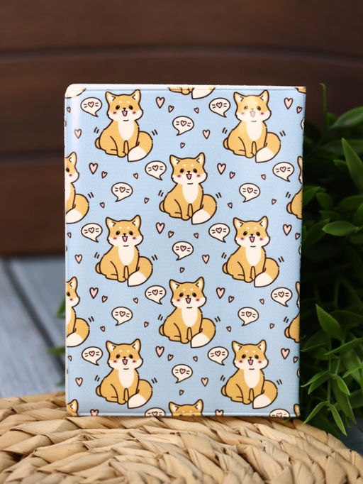 Обложка для паспорта Аниме Many fox, плотность 600 мкм