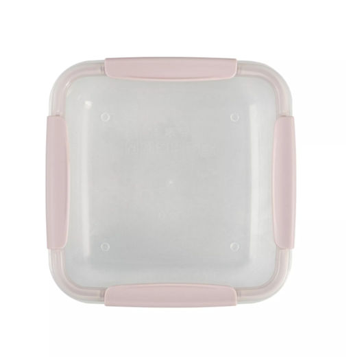 Контейнер 0,8л BATTERFLY герм розовый