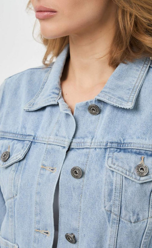 Куртка джинс P312-1230 l.blue - Primm фото 3