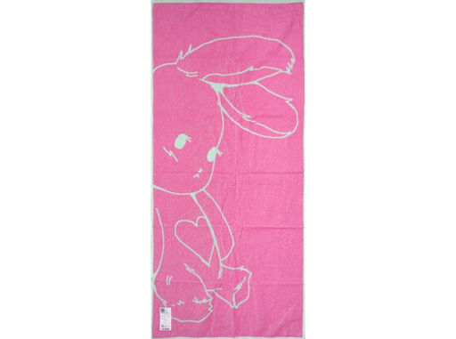 6с102.411ж1 Плюш (розовый10) Полотенце махровое 67х150см