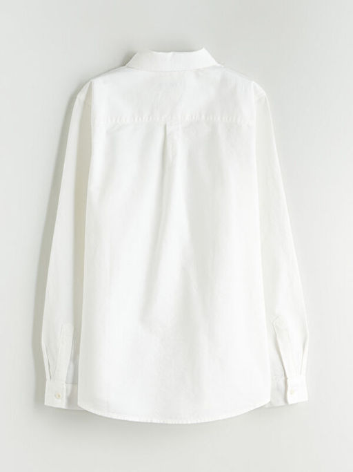 Basic Uzun Kollu Erkek ?ocuk G?mlek