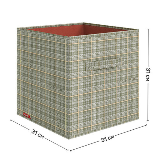 Набор коробов стеллажных без крышки, 2 шт., 31*31*31 см и 31*31*31 см, Valiant фото 71