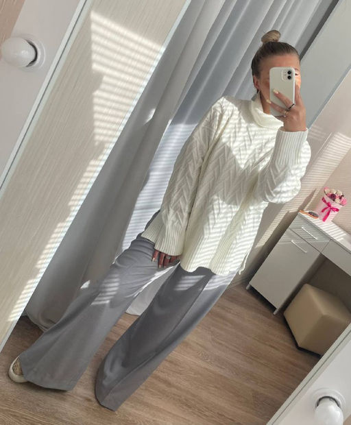 Джемпер F522-1502 milk - Fine joyce фото 12