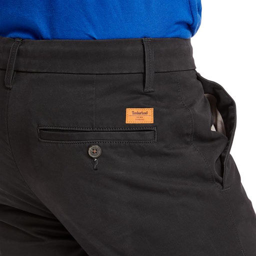 Брюки Timberland Chino Pant Twill Squam Lake Stretch Straight черные  фото 5
