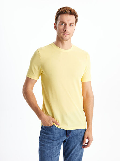 Bisiklet Yaka K?sa Kollu Erkek Ti??rt