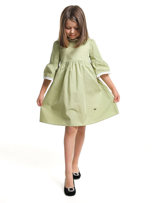 Платье для девочки UD 8070 бежевый - Mini maxi фото 14