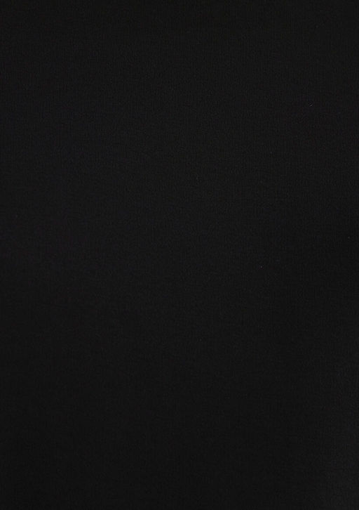 Bisiklet Yaka Siyah Basic Tisort - Mavi фото 6