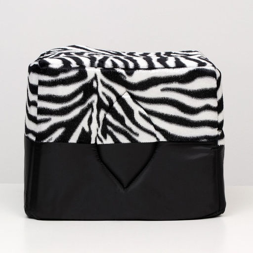 Дом-трансформер квадратный 43 х 43 х 34 см, расцветка зебра - Пижон фото 3