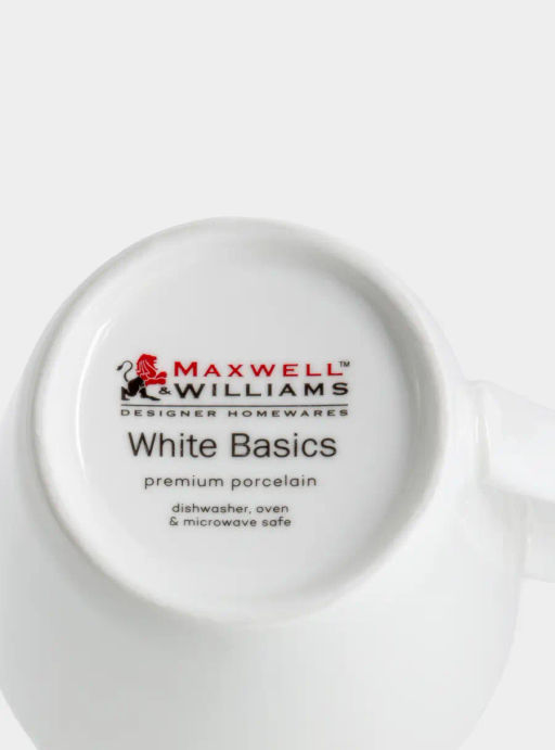Кружка, 300 мл, фарфор P, белая, White Basics - Maxwell & Williams фото 8