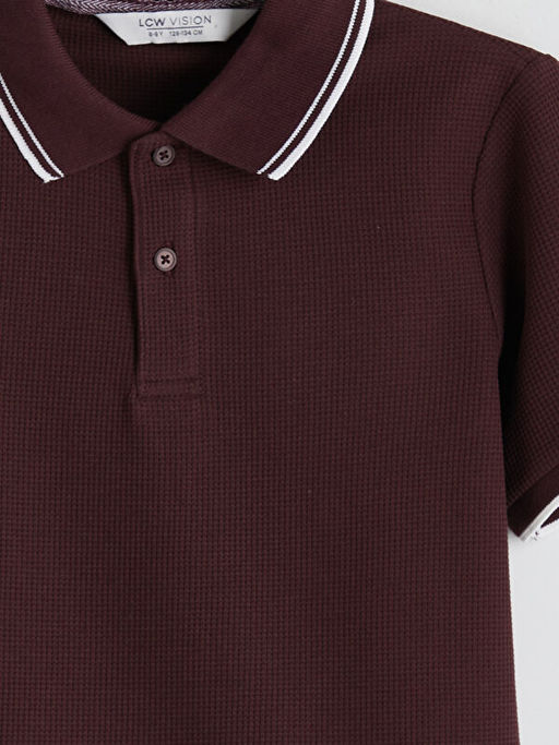 Polo Yaka K?sa Kollu Erkek ?ocuk Ti??rt