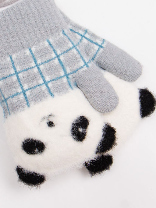 Варежки детские на шнурке Kim Lin  фото 2