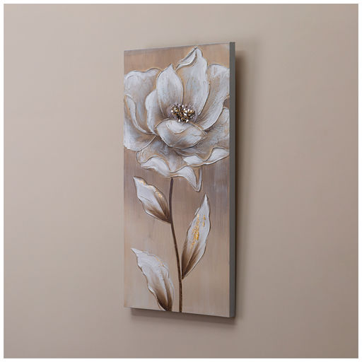 КАРТИНА ЗОЛОТОЙ ЦВЕТОК 40Х80Х3 СМ - Bronco фото 3