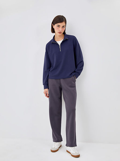 Fermuarl? Kad?n Sweatshirt