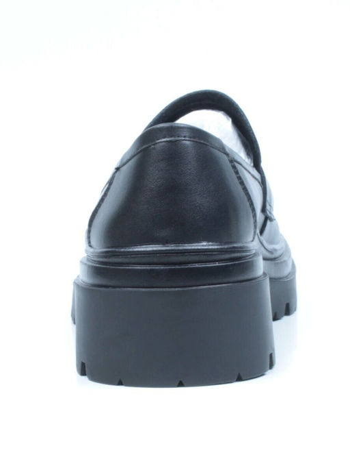 03-C1810-1 BLACK Лоферы женские (натуральная кожа) - Фабричный китай фото 9