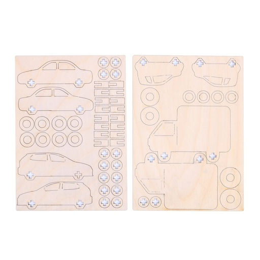 Сборная модель Машины - Лесная мастерская фото 3