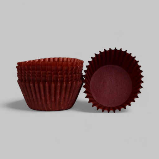 Цена за 1000 шт. Форма для выпечки кексов бумажная UPAK LAND, 2.5×2 см, одноразовая, коричневая