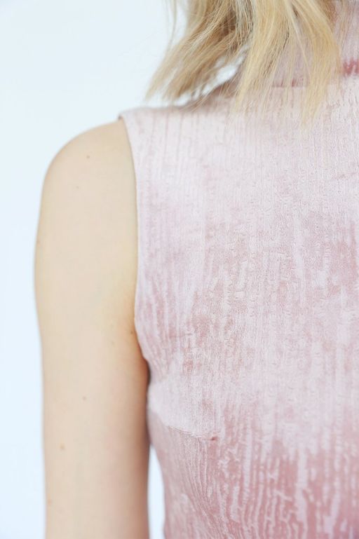 Платье-футляр из бархата - Looklikecat фото 4