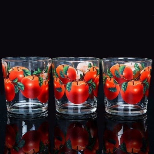 Стакан 3 штуки 250 мл Фруктово-ягодный / Д047/88 /уп 12/ низкий - Галеонтрейд фото 5