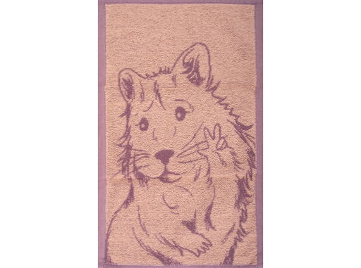 1с105.413ж1 Соты и пчелка (коралл3) Полотенце махровое 50х30 см - Текс-дизайн фото 111